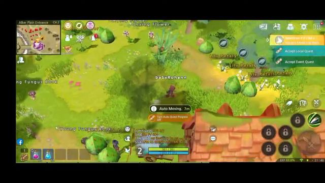 Luna M: ph Gameplay(Open World MMORPG)(English)(Android/IOS) смотреть онлайн