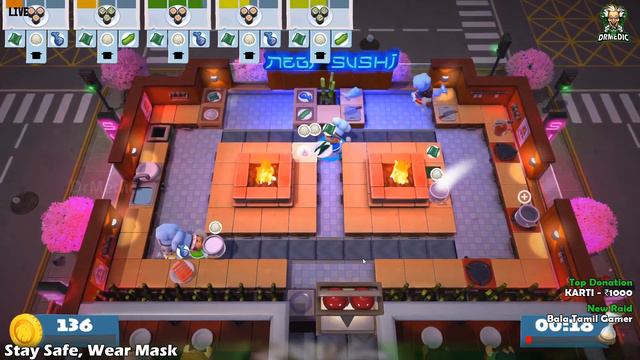 🔴👨🏻🍳Cooku with Yemali 🍳 | Overcooked 2 in Tamil by DrMedic Gaming Season 1 Ep 1 смотреть онлайн