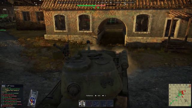 War Thunder IS-2 vs ASU-57 смотреть онлайн