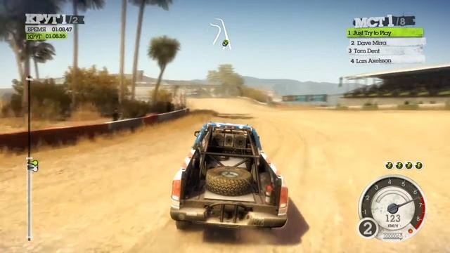 Colin McRae: Dirt 2 | Land Rush race [RU] смотреть онлайн