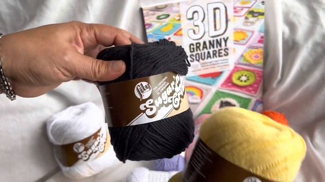 ?Ended? Paintbox Yarn + Sugar N Cream Yarn + Granny Square Crochet Book Giveaway!! смотреть онлайн