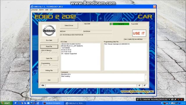 DPF OFF Nissan Qashqai 2.0 2009 | With remover and Galletto смотреть онлайн