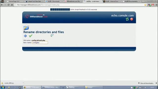 000webhost tutorials - Installing MyBB смотреть онлайн