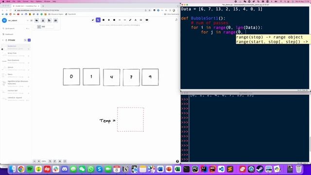 Bubble Sort Algorithm | CIE A Level Computer Science (9618) смотреть онлайн