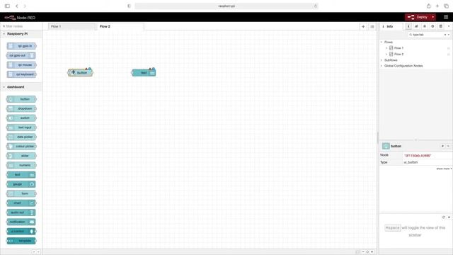 Raspberry Pi Node-Red Add Dashboard смотреть онлайн