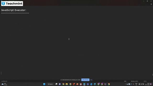 Selenium Java Script Executor - 1 смотреть онлайн