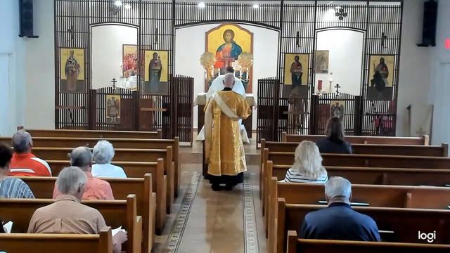 Divine Liturgy - Sunday of the Fathers of the Seventh Ecumenical Council смотреть онлайн