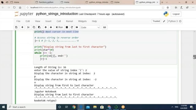 Programming with Python -8: Strings смотреть онлайн
