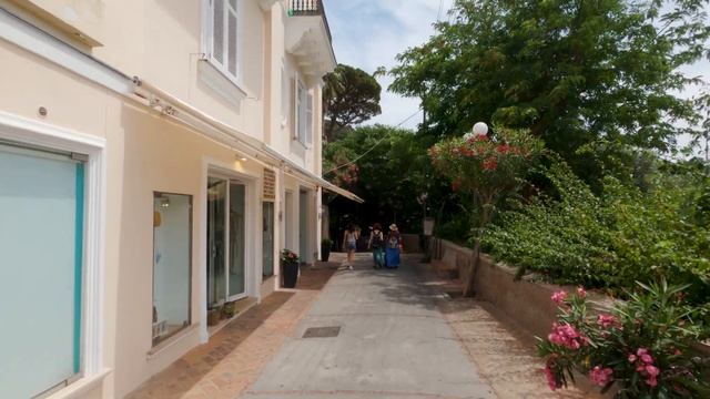 Capri, Italy Walking Tour - 4K - With Captions