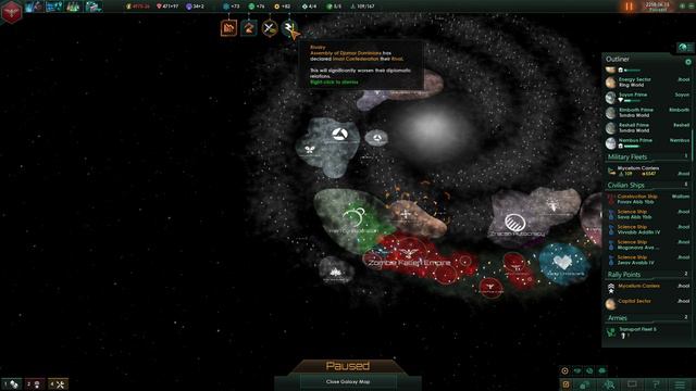 Ix'Idar War - Let’s Play Stellaris: Leviathans DLC #19 - Zombie Fallen Empire - Insane Difficulty смотреть онлайн