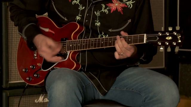 Gibson Memphis ES-339 • SN: CS250785 смотреть онлайн