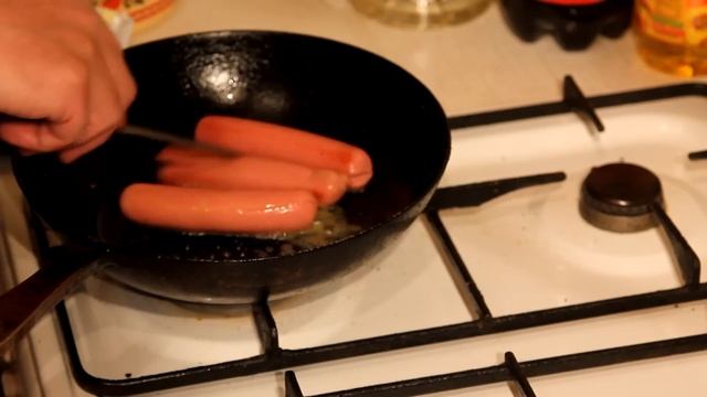 Ужин за 5 минут: сосиски с зеленым горошком смотреть онлайн