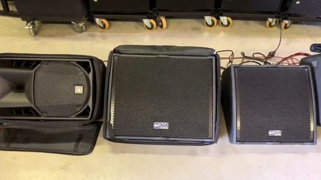 RCF Monitor Comparison ART710 vs TT25-CXA vs TT20-CXA vs TT22 vs HD32 Music Testing смотреть онлайн