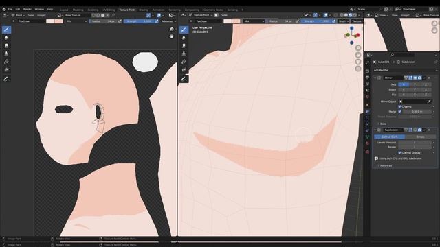 Blender - Anime Character Modeling PART-11 | Texture Painting | @shionmgr смотреть онлайн