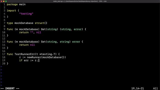 Dependency Injection in Go (Golang) смотреть онлайн