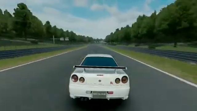 Assoluto Racing Nissan Skyline GT-R V.Spec 2 (R34) Forest Path Mod смотреть онлайн