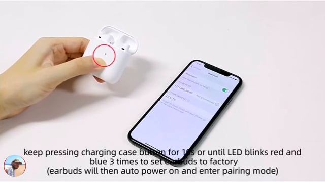 QCY- T8 Reset , how to reset qcy t8 tws In-ear headphones смотреть онлайн