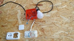 ПОДКЛЮЧЕНИЕ РОЗЕТКИ С ОДНОКЛАВИШНЫМ ВЫКЛЮЧАТЕЛЕМ//СХЕМА ПОДКЛЮЧЕНИЯ