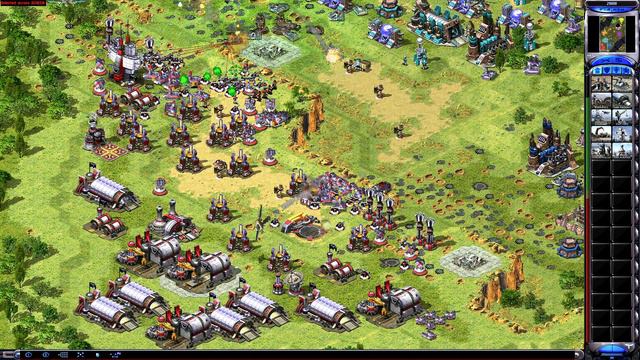 Red ALert 2 | Extra hard AI | 7 vs 1 | Twin River Map | Germany vs 7 random смотреть онлайн