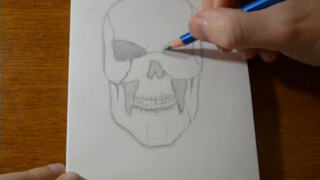 Рисование черепа смотреть онлайн