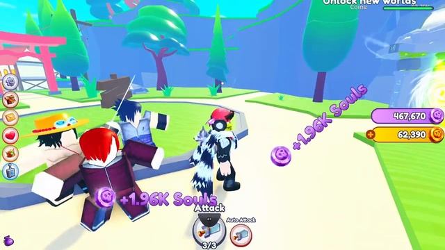 Roblox [?UPD1] Anime Clicker Champions! Part 2 смотреть онлайн