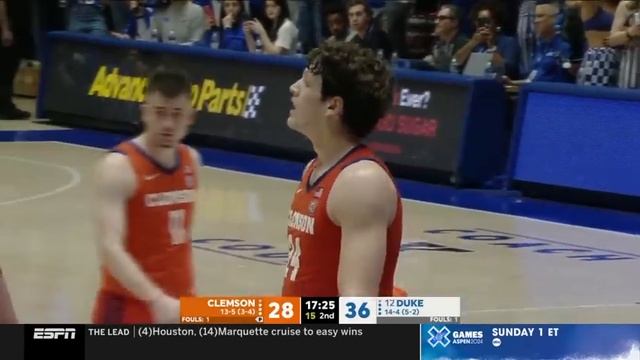 Duke vs Clemson | 2024.1.27 | NCAAB Game смотреть онлайн