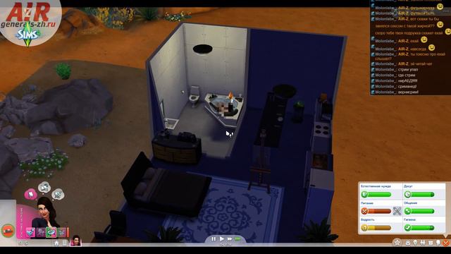 ЦЫПОЧКИ В СПОРТЗАЛЕ - The Sims 4 #03 смотреть онлайн