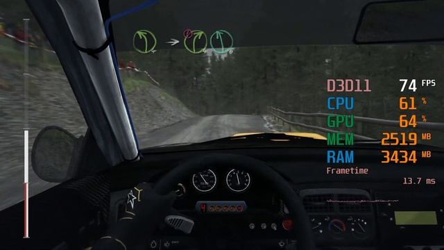 GeForce RTX 2060 -- Intel Core i5-4690K -- DiRT Rally Benchmark смотреть онлайн