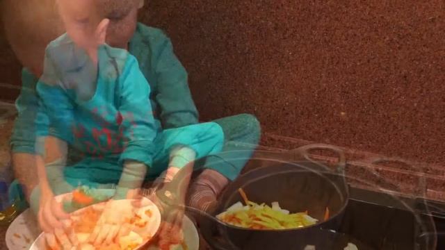 Плов. Глеб 2 года 2 месяца