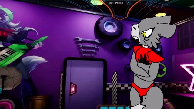 Woof woof bark bark Animation meme-Fnaf Security Breach-Roxanne wolf смотреть онлайн