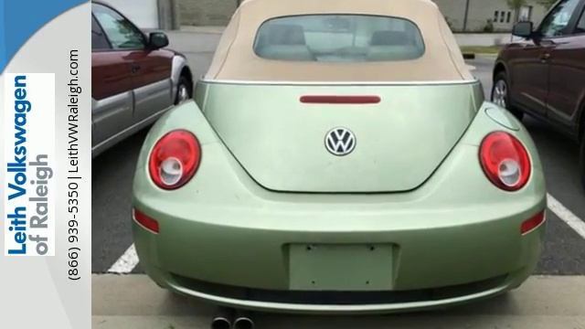 2007 Volkswagen New Beetle Raleigh For-Sale, NC #VP17164 смотреть онлайн