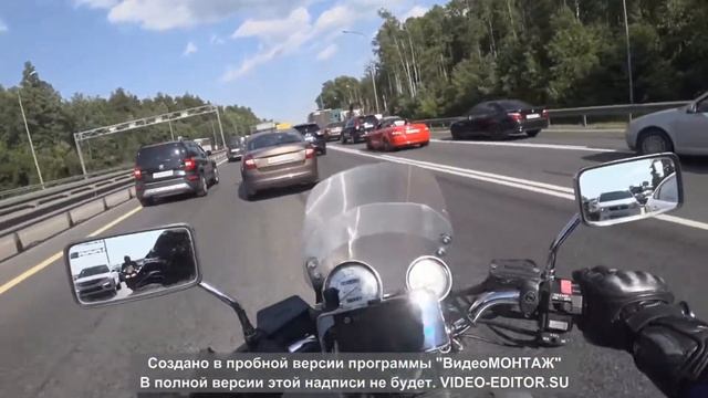 Железная жопа на YAMAHA FZX750 смотреть онлайн
