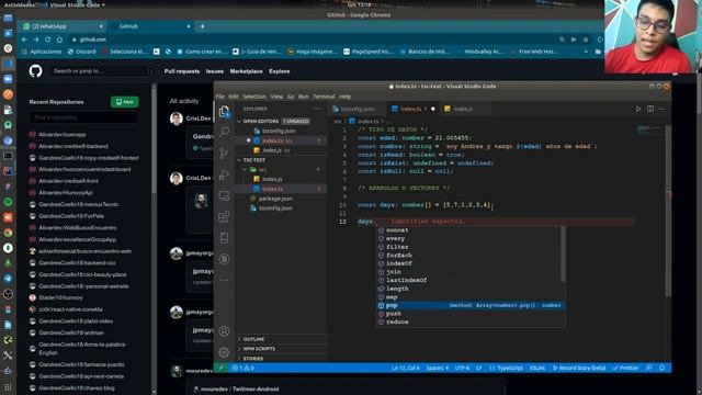 Arrays | TypeScript #4 смотреть онлайн