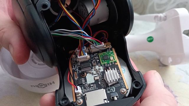 Камера WHD812B. Что внутри, качество съёмки. Ремонт антенны.