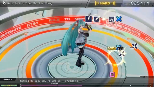 Project DIVA AFT "F2nd mod" 「Nice To Meet You, Mr. Earthling」Gameplay смотреть онлайн