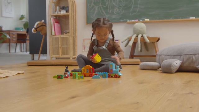 LEGO Duplo Поезд «Считай и играй» 10847 смотреть онлайн