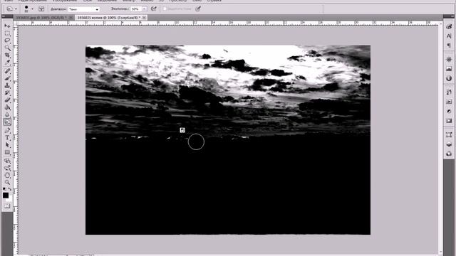 Усиление синевы неба с помощью Adobe Photoshop смотреть онлайн