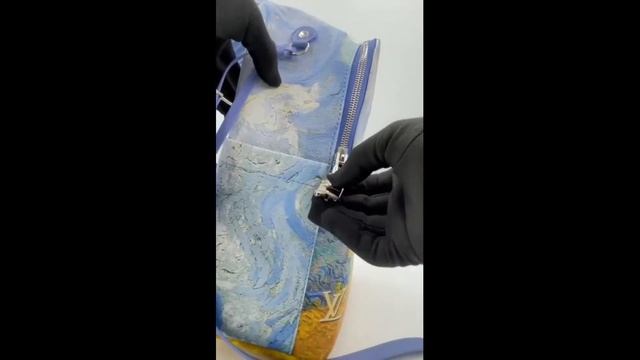 обзор рюкзака Louis Vuitton x Van Gogh смотреть онлайн