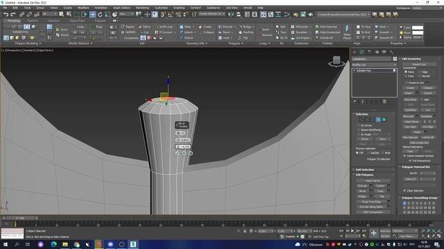 Моделирование low poly топора в 3Ds max. Часть 1. Моделирование. смотреть онлайн