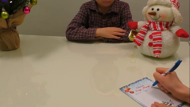 Пишем письмо Деду Морозу/Letter to Santa Claus смотреть онлайн
