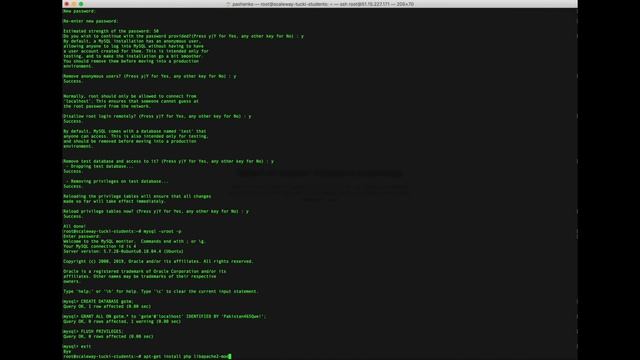 Установка Laravel 6 в Ubuntu 18 04 смотреть онлайн