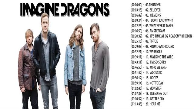 Imagine Dragons Greatest Hits || Imagine Dragons Playlist Live 2018 смотреть онлайн