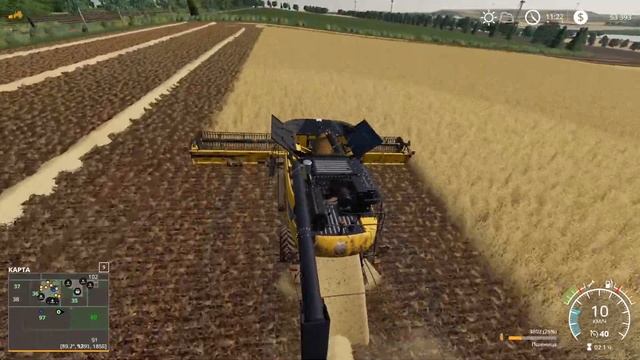 Central Germany/timelapse/Farming simulator 19/fs19/фс19/#6(#38). смотреть онлайн
