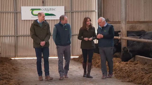 Prince William and Kate Visit Teagasc Research Farm смотреть онлайн