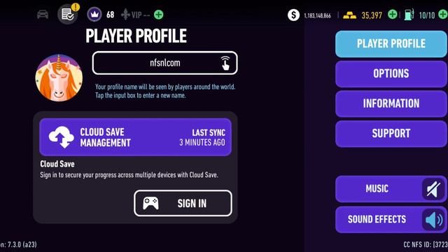How do I change the game account for Need for Speed No Limits on Android? смотреть онлайн