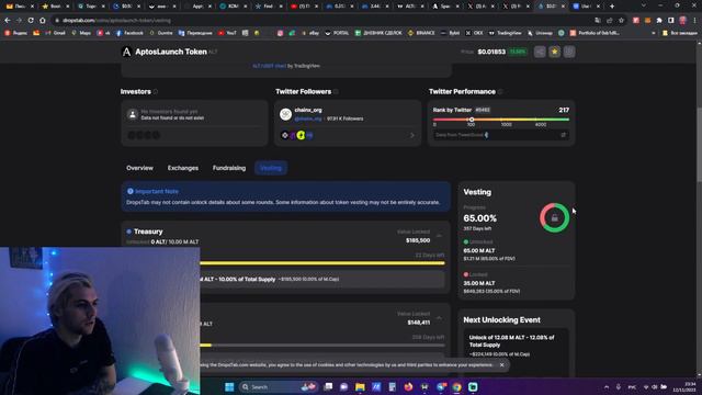 Еще свежий АЛЬТ на 30x AptosLaunch Token ALT от APTOS НОВЫЙ СЕТАП смотреть онлайн