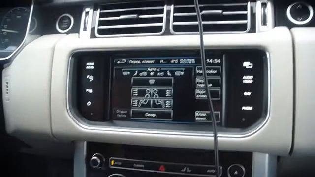 New Range Rover.Центр. дисплей.Пиксели :) смотреть онлайн