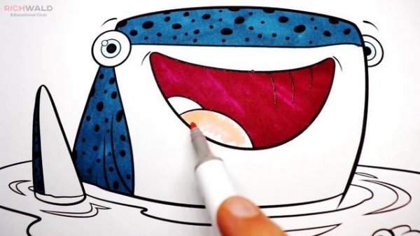 В поисках Дори \ Судьба и Дори \ Раскраска для детей