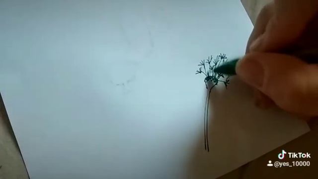 Как нарисовать ОДУВАНЧИК поэтапно (для начинающих). How to draw dandelion смотреть онлайн