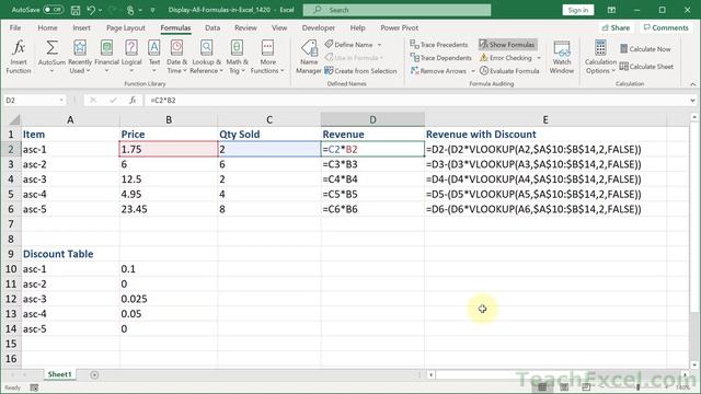 Quickly View All Formulas in Excel for Better Analysis - Excel Quickie 69 смотреть онлайн